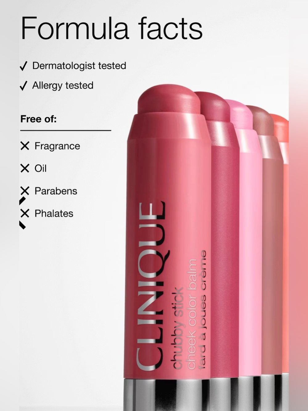NEW Clinique Chubby Stick Cheeck Color Balm 07 Grandiest Guava - Picture 6 of 9